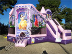 3 & 1 Princess Palace with 14´ Slide Attached