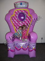Sealed Air Inflatable Princess Throne