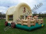 14 X 21 Wild West Bouncer with Inflatable Horses inside