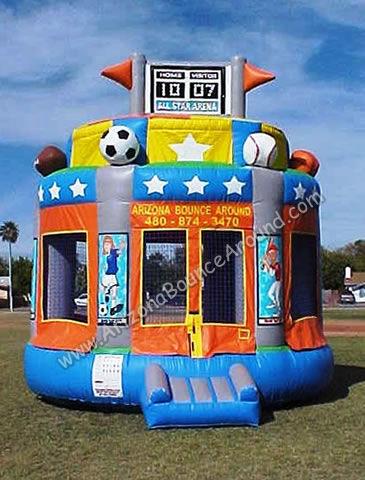 Sports Arena Bounce House rental, phoenix scottsdale arizona, az
