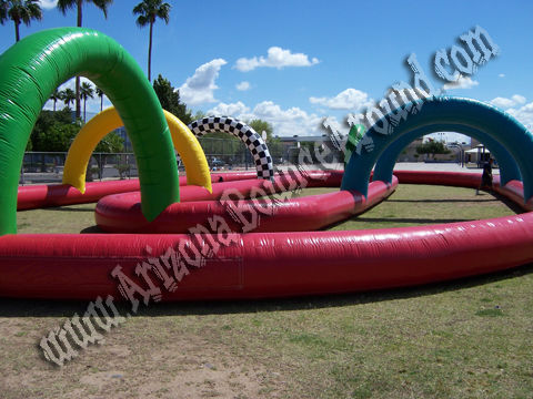 Inflatable Race Track rental in Chandler Arizona