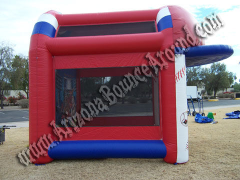 Deluxe Inflatable Speed Cage with Digital Radar Display