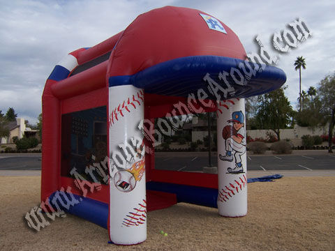 Deluxe Inflatable Speed Cage with Digital Radar Display