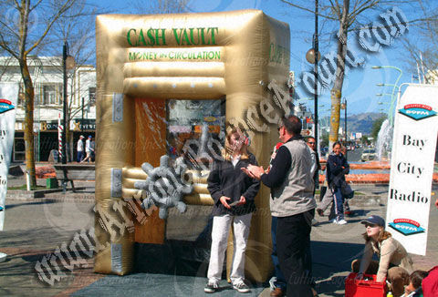 Inflatable Cash Vault Machine