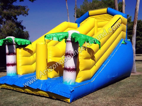 caribbean Inflatable dry slide rental, phoenix, scottsdale arizona, az