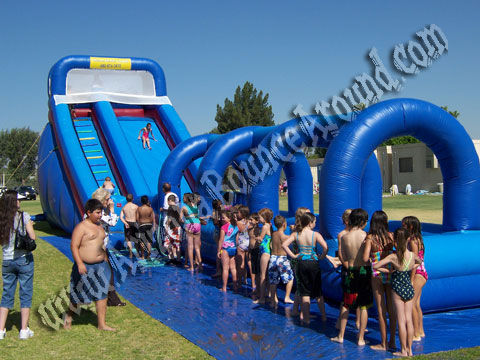 24' Super Water Slide With 40' Slip & Slide Attached