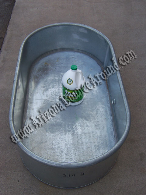 Galvanized Ice Chest Rental Tempe, AZ