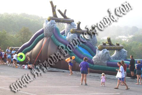 Huge inflatable water slide in Chandler