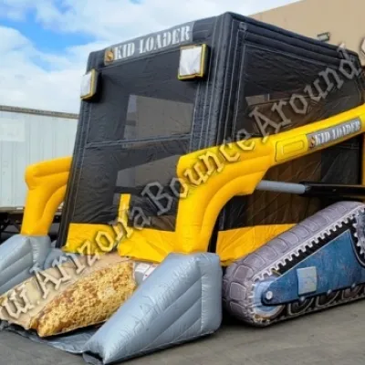 Rent a Giant Inflatable Skid Steer for your next Construction Themed party, event, or promotion in Phoenix Arizona  