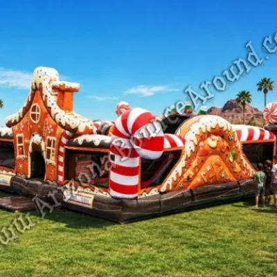 Gingerbread House Bounce House Rental Scottsdale Arizona