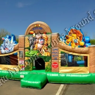 Zoo Themed bounce house Rental Scottsdale AZ