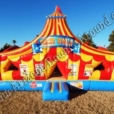 Circus themed bounce house rentals in Phoenix Arizona