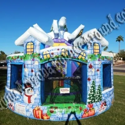 Christmas themed Bounce House Rental Phoenix