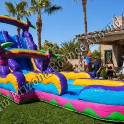 22' Hurricane Double Lane Water Slide Rental Scottsdale