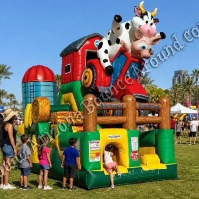 Barn and Farm Themed Obstacle Course Rental Phoenix