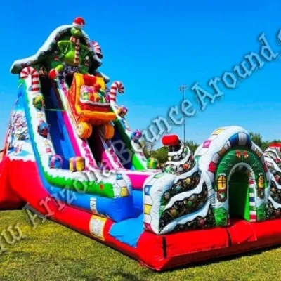 27 Grinch Dual Lane Slide Rental Chandler