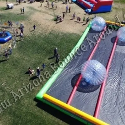 3 lane zorb ball track rental Phoenix