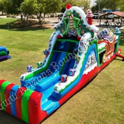 47' Grinch Obstacle Course Rental Phoenix
