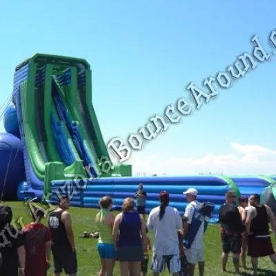 Giant water slides for festivals and events