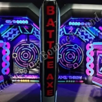 Backlight Axe Throwing Game Rental Phoenix Arizona