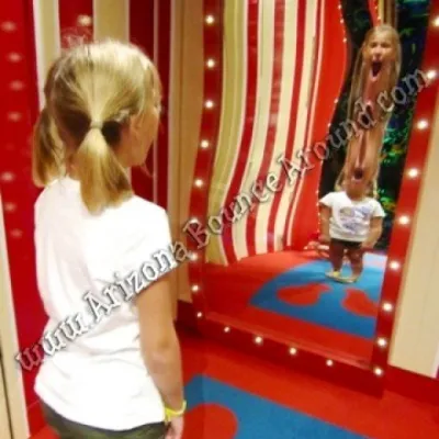 Carnival fun house mirror rentals Scottsdale Arizona