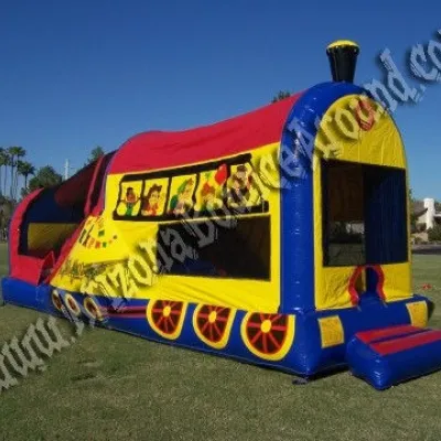 Choo Choo Train Bounce House rentals Phoenix