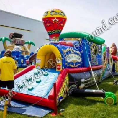 Train themed bounce House Rental Phoenix Arizona