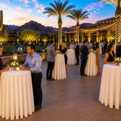 Coctail Table Rental Phoenix