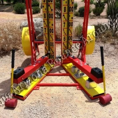 Dual Hi Striker ring the bell carnival game rental
