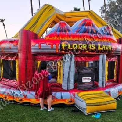 Floor is Lava Wrecking Ball Game Rental Phoenix Arizona