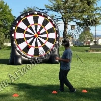 Inflatable foot darts game rental Phoenix Arizona