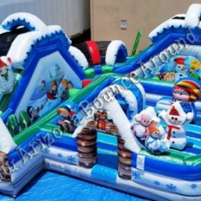 Winter Playland Obstacle Course Rental Phoenix Arizona