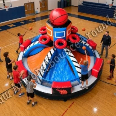 Inflatable Basketball Mania Game Rental Phoenix