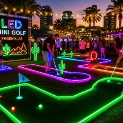 LED Mini Golf Rental Phoenix