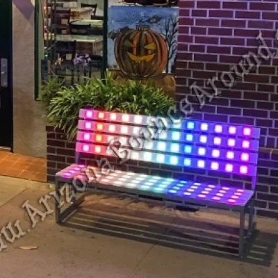 LED Park Benchs for rent in Phoenix Arizona.JPG