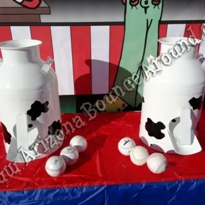 milk can carnival game rental Phoenix Arizona