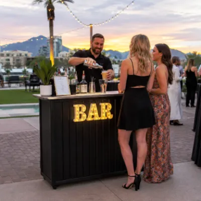 Portable Bars for rent in Phoenix AZ 