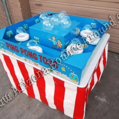 Ping Pong Toss carnival game rentals