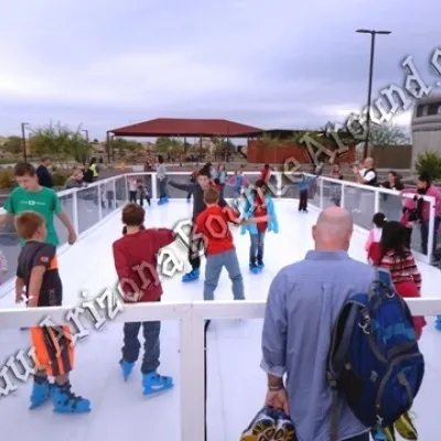 Portable Ice Skating Rink Rental - Holiday Party Ideas - Phoenix, Scottsdale, Tempe, AZ