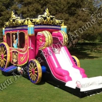 Princess Carriage Bounce House Rental Phoenix, Scottsdale Arizona 