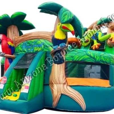 Rainforest Themed Bounce House Rental Phoenix Arizona