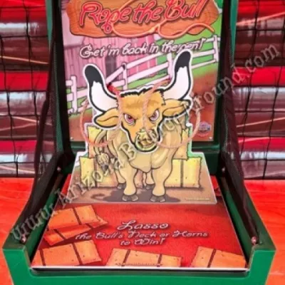 Rope the Bull Carnival Game Rental Phoenix