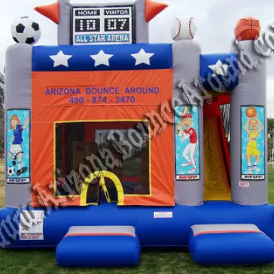 Sports bounce house rental AZ 