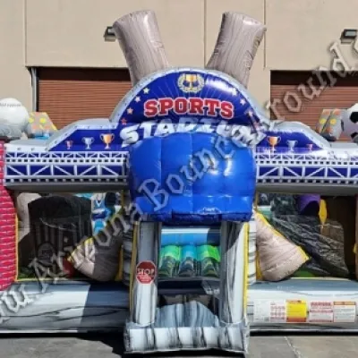 Sports Stadium Bounce House Rental Phoenix