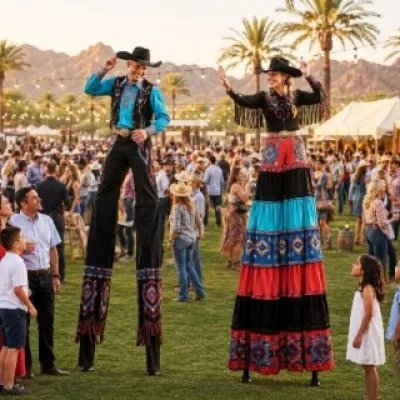 Hire stilt walkers in Phoenix Arizona