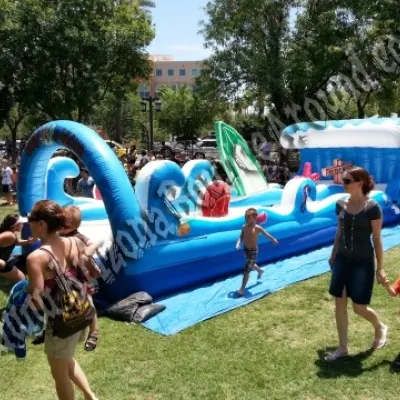 Inflatable Slip n Slide rentals Phoenix AZ, rent a slip n slide