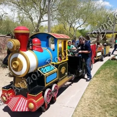 Arizona trackless train rentals