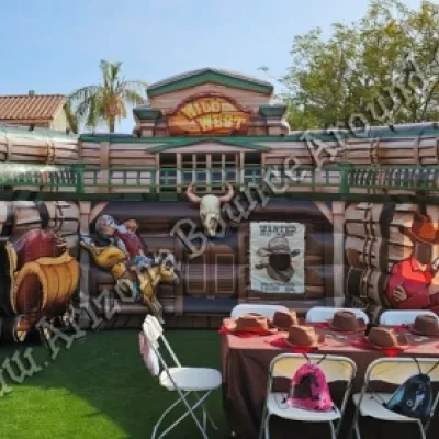 Western Themed Backdrop Rental Phoenix Arizona