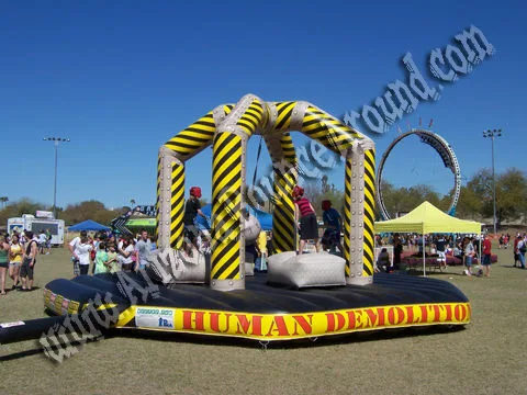 Human Wrecking Ball Game Rental Phoenix - Rent Human Demolition Arizona