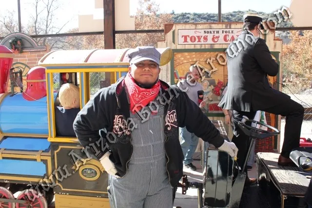 Holiday Train rentals Phoenix Arizona - Electric Trackless Train Rental Phoenix AZ